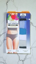 Women's Tagless Underwear Stretch Seamless Hipster Size 6/M Pants 8-10 6pk