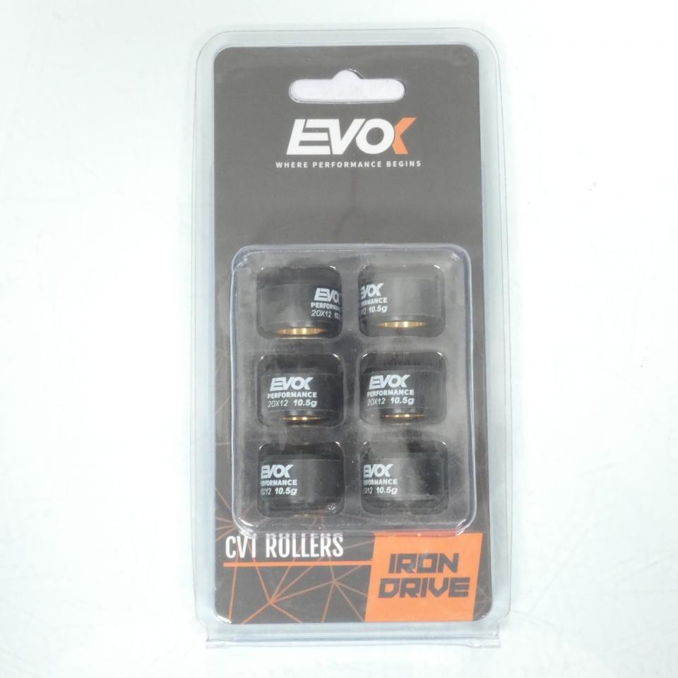 Galet rouleau de variateur EVOK pour un scooter Yamaha Majesty 125 fluide en ville