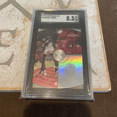 1997 - 98 - Upper Deck SPX #6  Michael Jordan - SGC 8.5