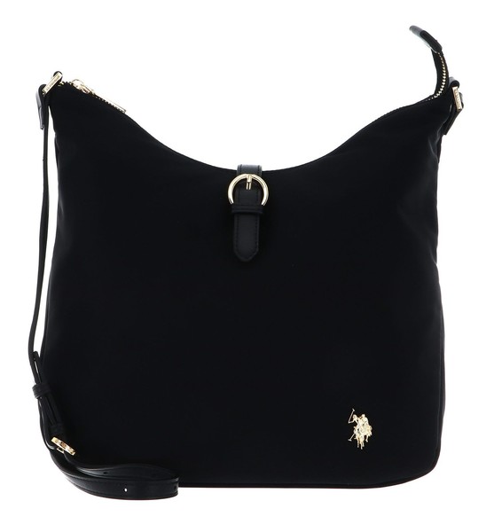 U.S. Polo Assn. Houston Hobo Bag Schultertasche Tasche Black Schwarz Neu-image