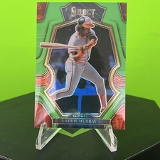 2023 Panini Select - Premier Level Eddie Murray #127 Neon Green Prizm 75/75