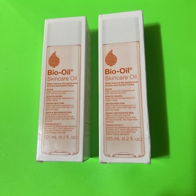 2 Bio-Oil Skincare Body Serum 4.2 oz Scars Stretch Marks Face and Body Moisturiz