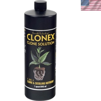 HydroDynamics 1 Quart Clone Solution -  Nutrient for Cloning & Seedlings