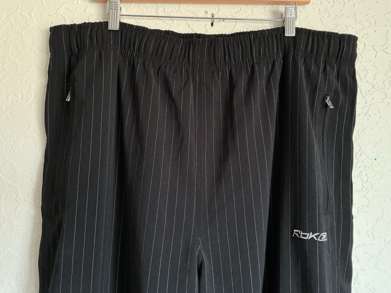 Vintage Reebok Track Pants Men's XLT Lined Striped Basketball Training NEW NOS thumbnail 3