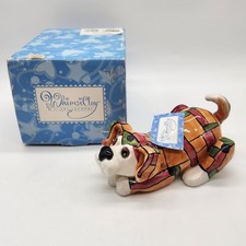 Whimseyclay Figurine By Amy Lacombe Ditzy Dogs "Buttons" 86707 Vtg With Box