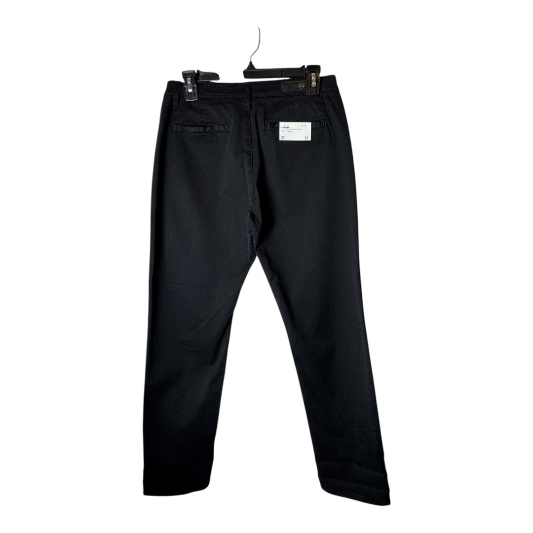 AG Adriano Goldschmied Pants Women 27 Black Caden Tailored Trouser NWT Preppy thumbnail 3