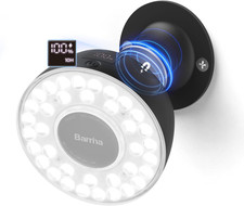 Barrina Orbgrow OG03C Rechargeable Puck Grow Light, 5000K, 1 Pack, Black Cordl