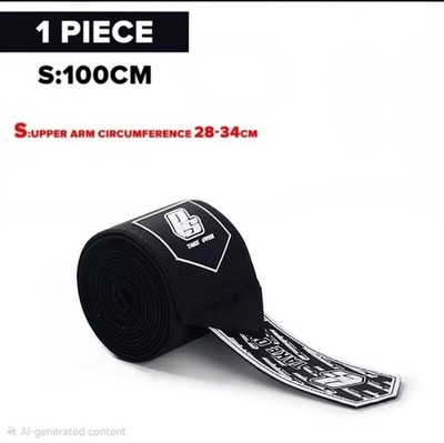 Ellenbogenbandagen Heavy Duty Sleeves Gewichtheben Halstuch Fitnessstudio Übung 2 Stück schwarz 