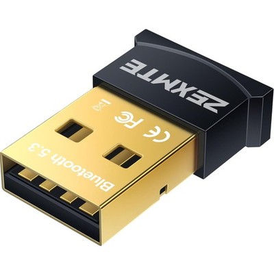 Bluetooth Adapter 5.3 USB Dongle EDR BLE Plug Play Desktop Laptop