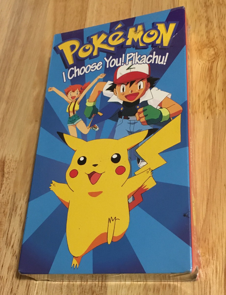 Pokemon Vol. 1: I Choose You Pikachu (VHS, 1998, Dubbed) SEALED