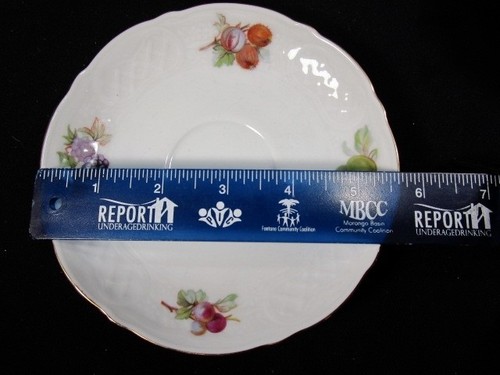 SCHUMANN ARZBERG Germany " ORCHARD" Golden Crown E&R Vintage Cup & Saucer - Picture 7 of 9