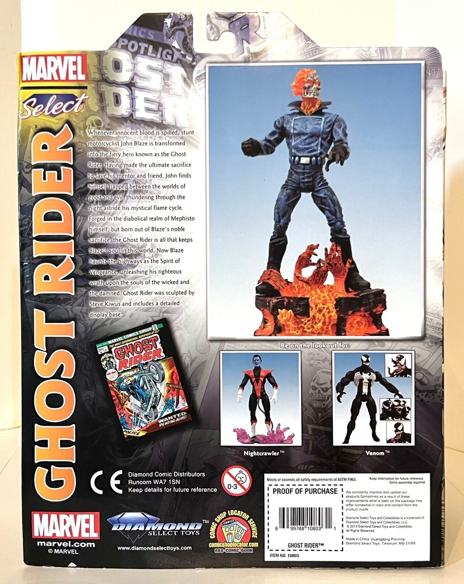 2013 MARVEL Select GHOST RIDER Action Figure 699788108031| eBay