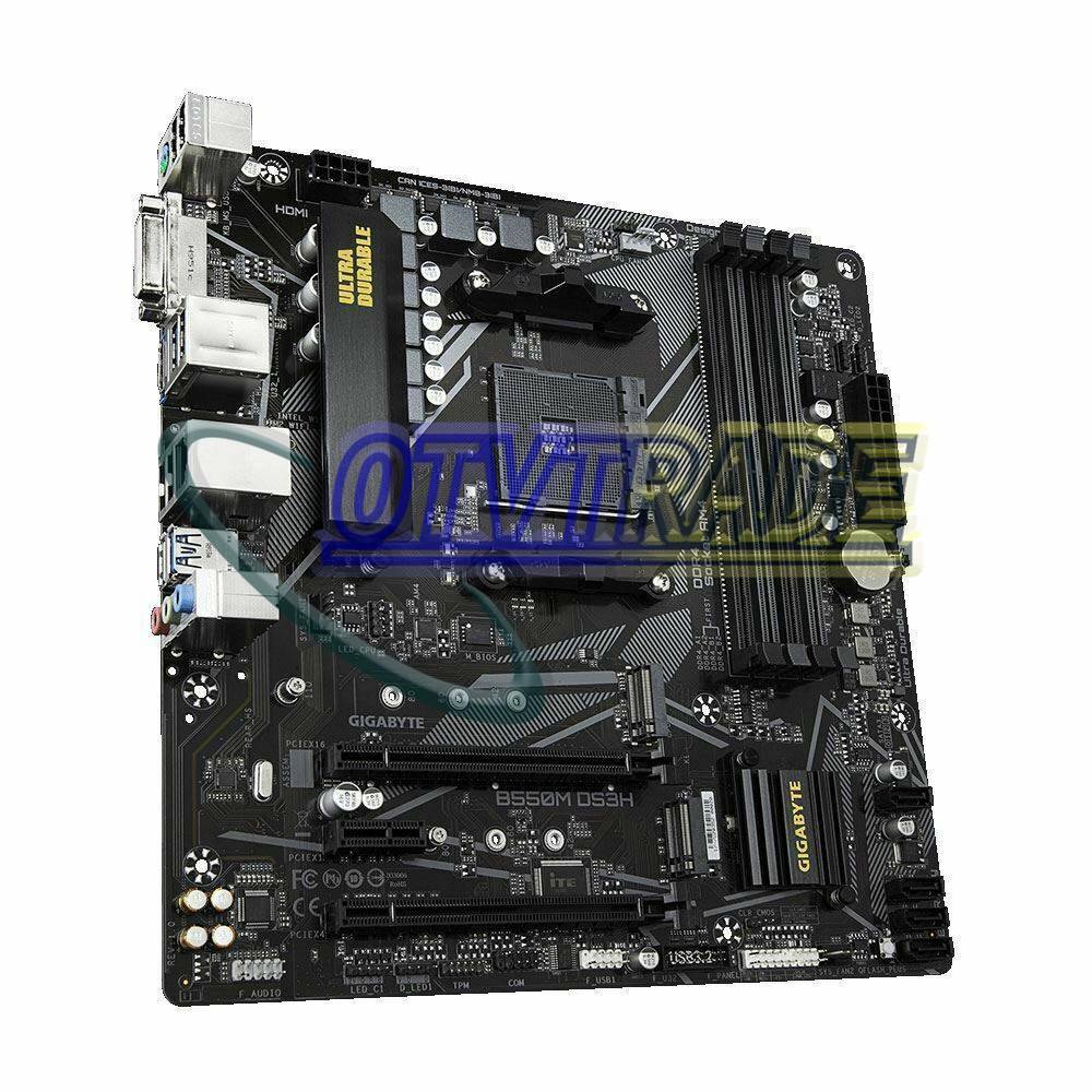 GIGABYTE B550M DS3H AMD AM4 mATX Motherboard | eBay