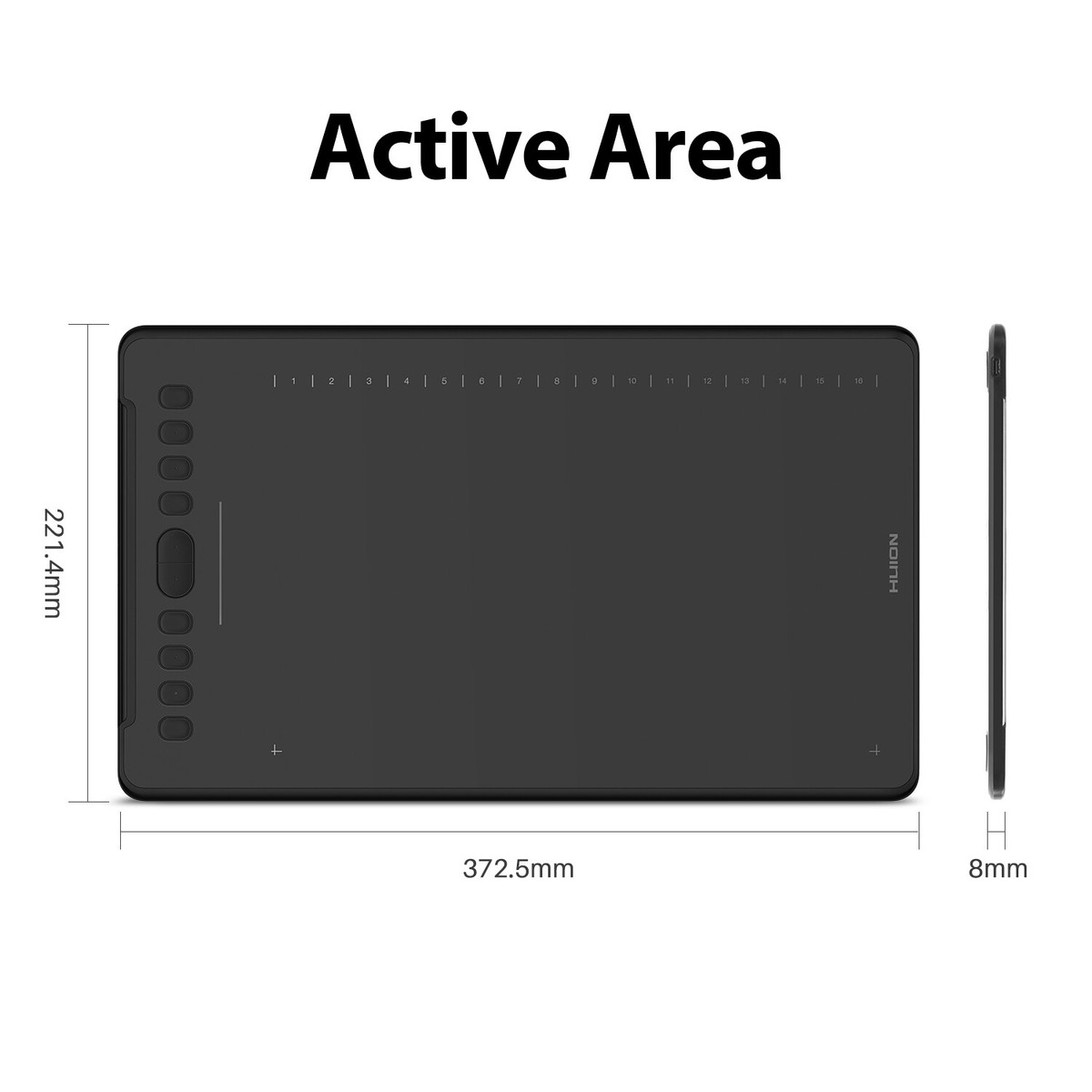 HUION Inspiroy H1161 Graphics Drawing Tablet Android Certified