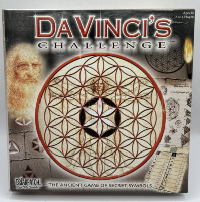 DAVINCI'S CHALLENGE Ancient Board Game Of Secret Symbols