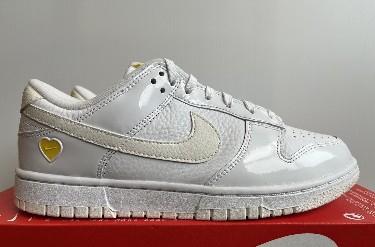 Nike★(W) Dunk Low Valentine's Day White Yellow★関税込★ Nike Dunk Low 
