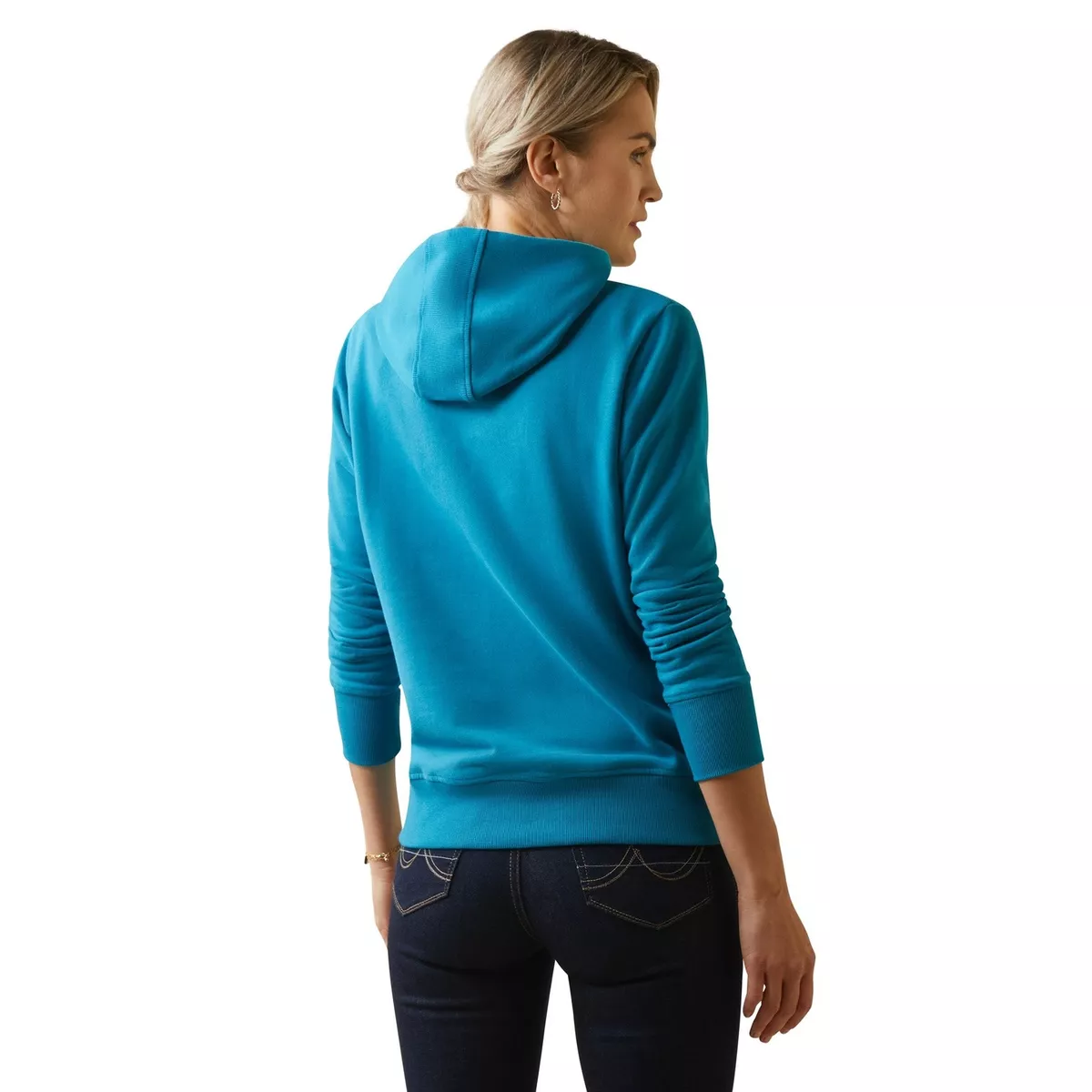 Ariat 3D Logo 2.0 Womens Hoodie Mosaic Blue eBay