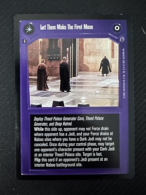 Let Them Make The First Move (PM) | Dark Side | Reflection III | Star Wars CCG
