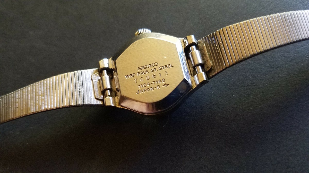 セイコー　コンビバングルウォッチ　レディース　レトロ SEIKO - SEIKO ブレスレットウォッチ コンビカラー ビンテージの