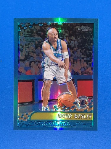 2001 Topps Chrome David Wesley #117 card