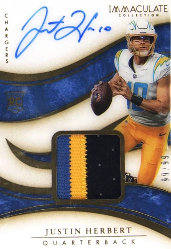 2020 Panini Immaculate Collection Football Trading Cards