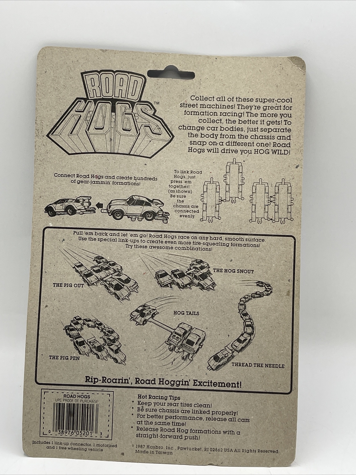 Vintage ROAD HOGS Motorized Toy Cars MOC 1987 Hasbro Porsche eBay