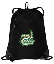 UNC Charlotte Drawstring Backpack Charlotte 49ers Cinch Pack - Mesh & Microfiber