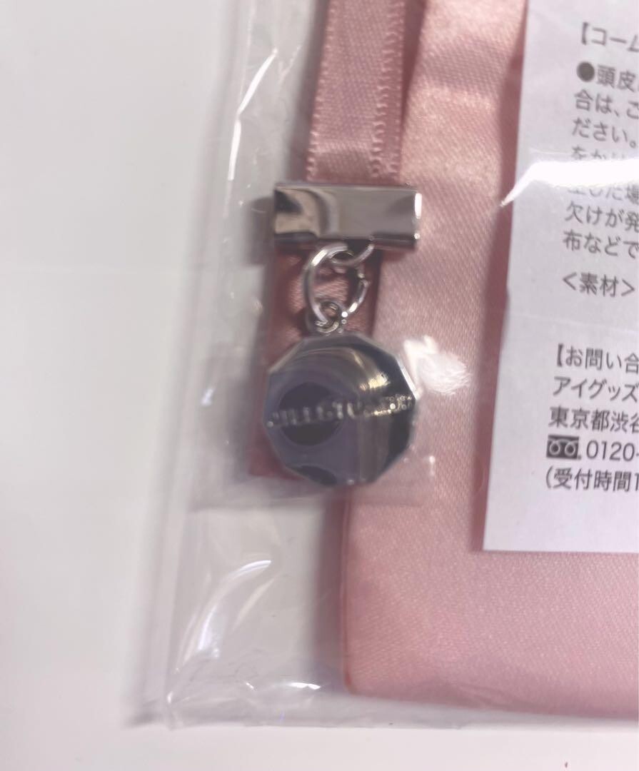 Jill Stuart Comb and Drawstring Bag Set Novelty Pink Sakura