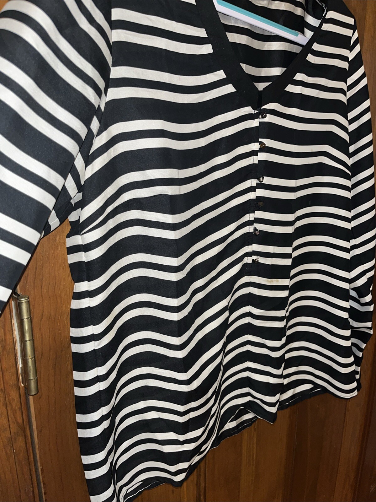 Zara Basic Long Sleeve Pullover Blouse - Size XL … - image 7