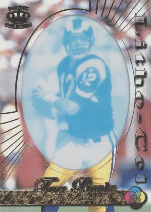 1996 Pacific Litho-Cel Tony Banks #CEL-81 - 1 of 2