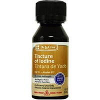 De La Cruz Tincture Of Iodine Tintura De Yodo First Aid Antiseptic 1 Fl Oz De La Cruz Tincture Of Iodine Tintura De Yodo First Aid Antiseptic 1 Fl Oz