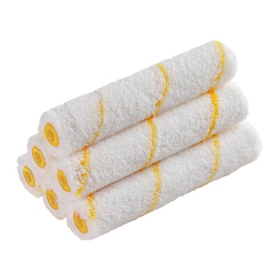 Pro Grade 6'' Mini Paint Rollers Cover Set Wall Painting Roller Naps 
