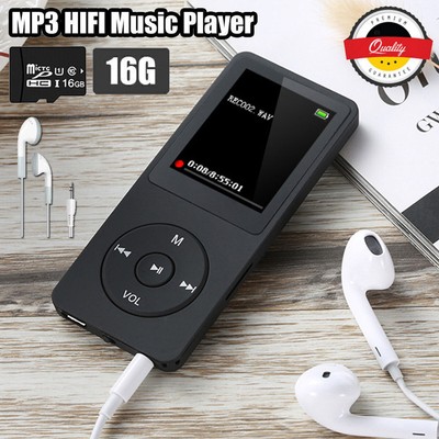 Unterstützung 128GB Bluetooth MP4/MP3 Lossless Music Player FM Radio Recorder EB