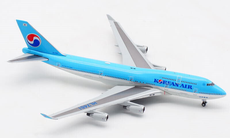 JC Wings Korean Air For Boeing B747-400 HL7461 1/400 JC Wings Korean Air For Boeing B747-400 HL7461 1/400