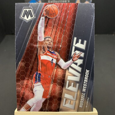 2020-21 Panini Mosaic Russell Westbrook Elevate #14 Washington Wizards 