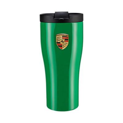 Genuine Porsche Thermos Mug / Python Green WAP-050-611-0P-TBP