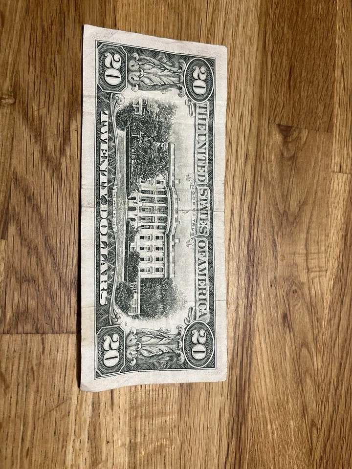 20 dollar bill 1981 vintage  good  condition  - Image 2 of 4