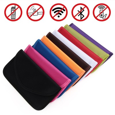 Schließtasche schlüssellos RFID Autoschlüssel Faraday Käfig Signalblocker Etui Anhänger Tasche