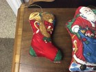 Nice Lot Of Christmas Stuffed Ornaments Santas, Horse Teddy Bears. Stocking, Dec — photo 5