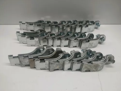 LOT OF (28) NEW OLD STOCK! B-LINE 1-1/2" RIGID CONDUIT PIPE CLAMPS B2012PAZN