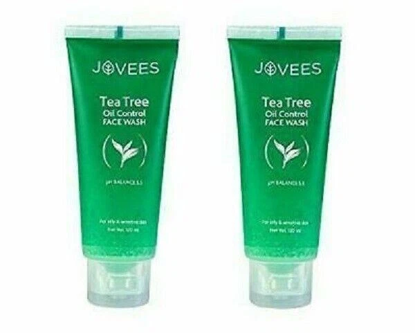 Jovees Tea Tree Oil Control Jabón Facial, 120 g -Pack de 2 Foto 4 de 4