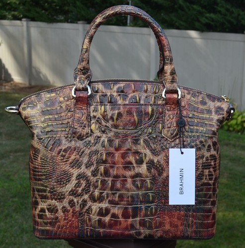 brahmin duxbury satchel handbags & purses