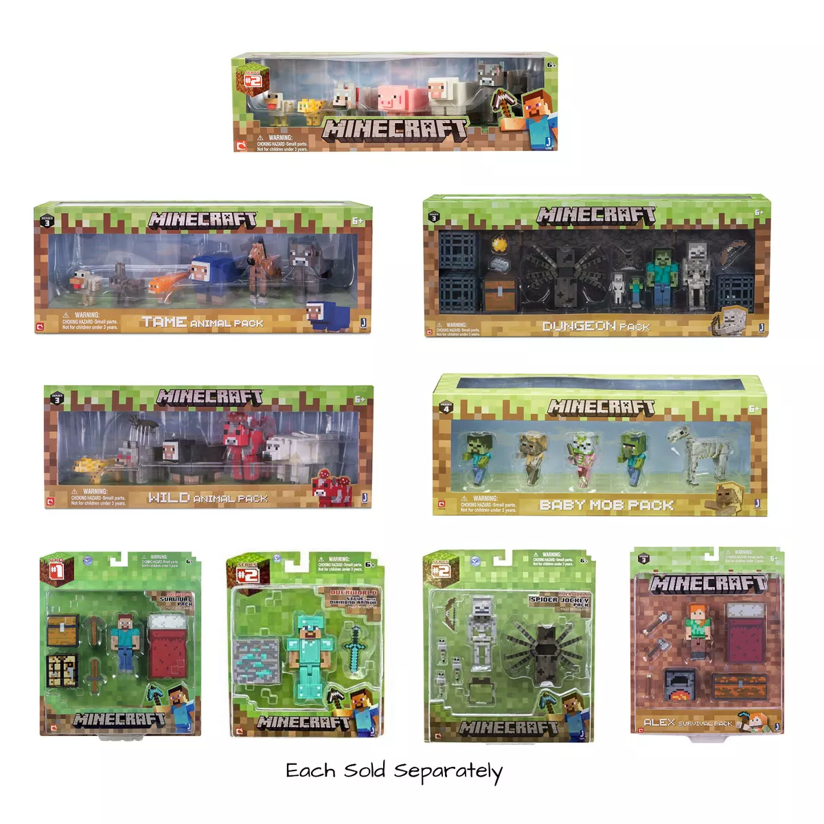 Minecraft baby mob pack sales