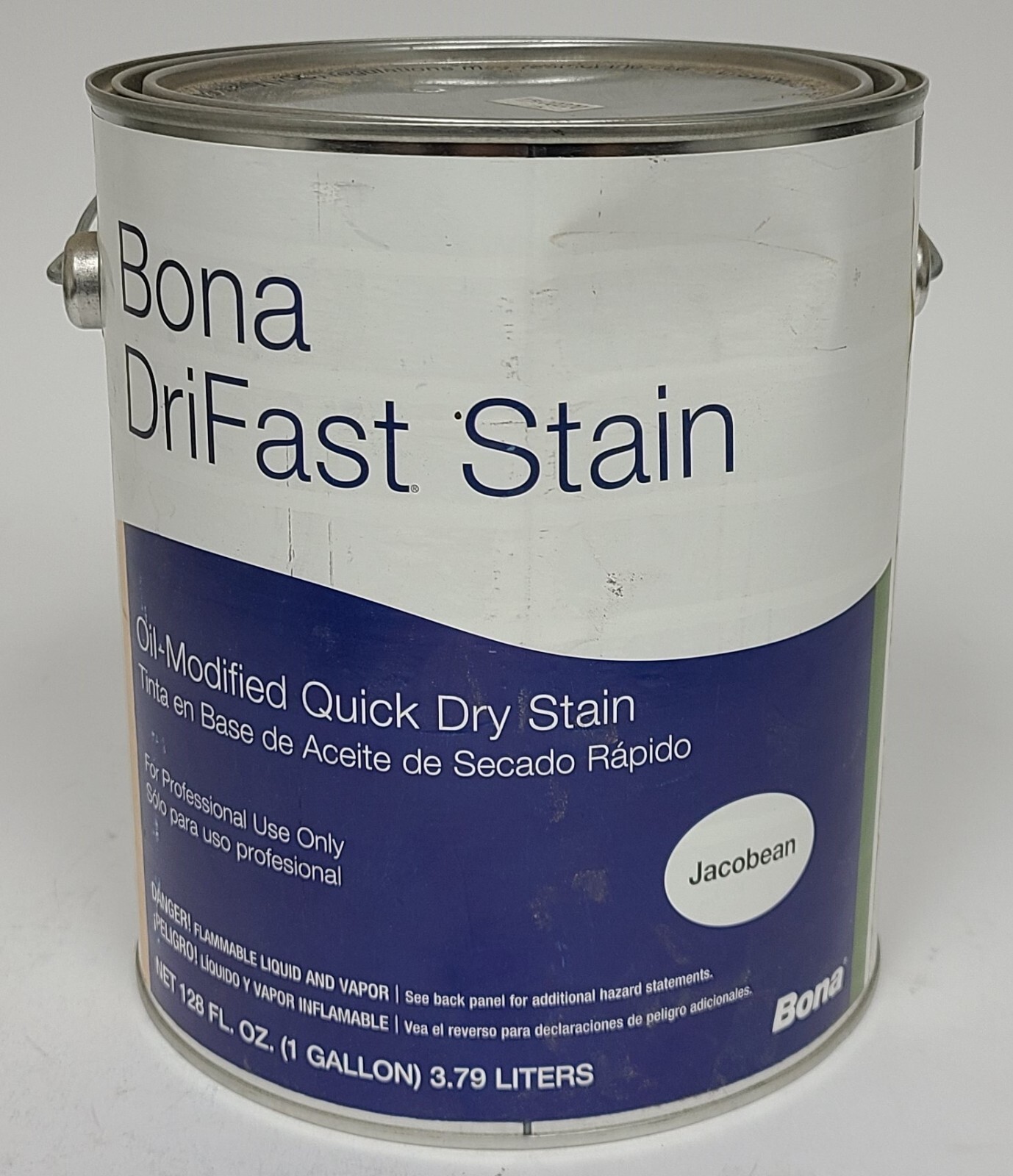 Bona DriFast Stain JACOBEAN 1 Gallon SS750018108 Coverage 8001000 sq
