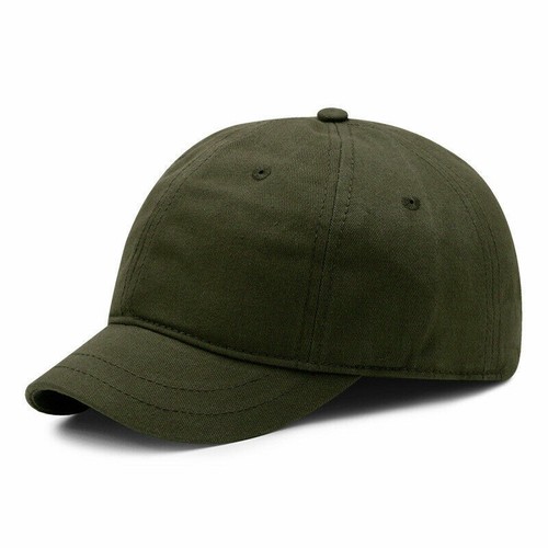 Unisex Baseball Cap Cotton Short Brim Sun Hat Adjustable Classic Sports Casual - Picture 8 of 21