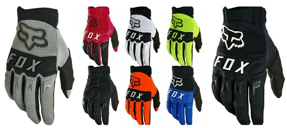 Guantes Fox Dirtpaw Naranja Fluo/ Negro Motocross Enduro