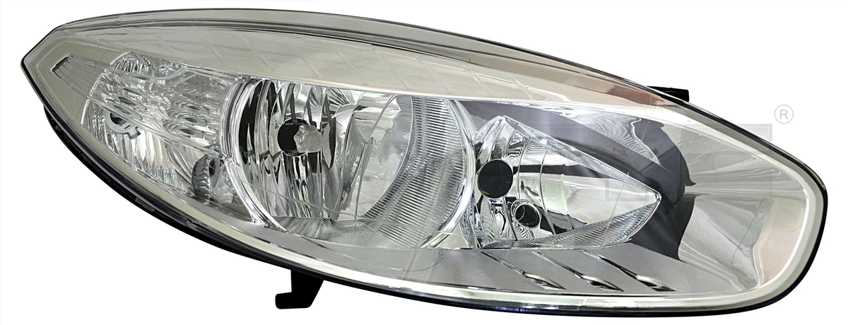 TYC Headlight Chrome Right For RENAULT Fluence 260105345R | eBay