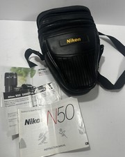 NIKON Carry Soft Body Case Vintage 1980's Suits Camera with Zoom lens