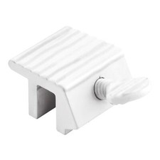 U 9802 Sliding Window Lock 1/4 In. Extruded Aluminum White Painted Finish 2 Pac