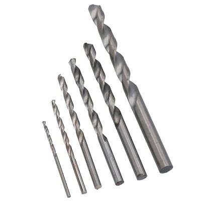 6pc HSS-G Metric Drill Bit Set Split Point Drills Metal Plastic Copper 2mm   8mm